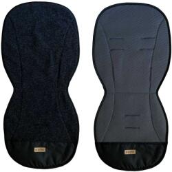 Womar Zaffiro Salteluta pentru carucior 85 cm Lana fiarta si Plasa AIR Womar Zaffiro 3Z-PWF-92 (cv-3Z-PWF-92_Gri Inchis)