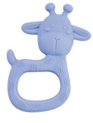Saro Baby Jucarie Gingivala Silicon 'Petrecerea Girafei' Bleu (19034)