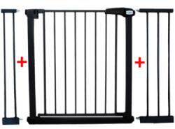 R-Sport Poarta de siguranta din metal 79-115 cm R-Sport S3 - Negru (ed-EDIJLB328-3NEGRU)
