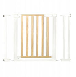 Nukido Poarta siguranta 74 - 105 cm Nukido 718500 - Metal + Lemn (ed-EDI718500)