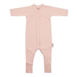 Timboo Salopeta de Corp cu Maneca Lunga, din Bambus Misty Rose 62-68 (TM-BLS62-531)