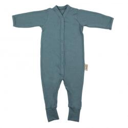 Timboo Salopeta de Corp cu Maneca Lunga, din Bambus Marin 86-92 (TM-BLS86-519)