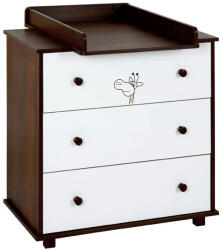 Klups Comoda de Infasat Klups SAFARI Little Giraffe Wenge