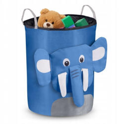 Nukido Cos mare pentru depozitarea jucariilor Nukido - Elefant albastru (ed-EDI740227)