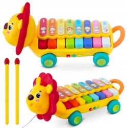 Ricokids Jucarie interactiva in forma de leu cu pian Ricokids RK-740 (ed-EDI774000)