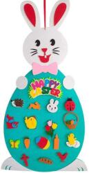 Bambinice Iepuras din fetru cu 19 decoratiuni, Paste, 95x47 cm Bambinice BN049 (cv-BN049_Initiala)