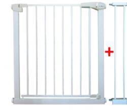R-Sport Poarta de siguranta din metal 79-94 cm R-Sport S1 - Alb (ed-EDIJLB328-1ALB)