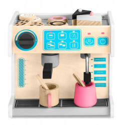 RicoKids Jucarie interactiva din lemn, coffee shop, Ricokids 785101 - Alb (ed-EDI785101)