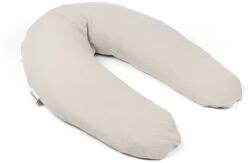 Doomoo - Perna mare 3 in 1 Comfy Big Tetra Almond din bumbac organic: perna gravide, suport pentru hranire, suport pentru bebe (35001027)