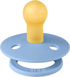 BIBS - Suzeta Colour Studio Collection Stripe Latex, tetina rotunda, 0 luni +-Sky Blue (10016230C)