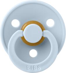 BIBS - Suzeta Colour Latex, tetina simetrica, 0 luni +-Baby Blue (121231C)