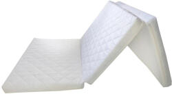 MyKids Saltea Pliabila Spuma-Cocos 120x60x5 cm - Husa Microfibra Matlasata Saltea bebelusi