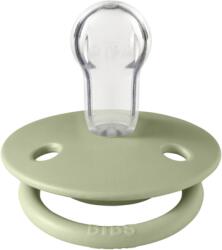 BIBS - Suzeta De Lux Silicon, tetina rotunda, marime universala (0-3 ani)-Sage (1010250C)