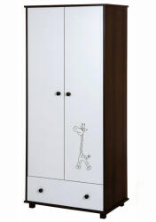 Klups Dulap copii Klups SAFARI Little Giraffe Wenge