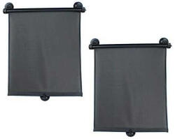 Altabebe Set 2 Parasolare retractabile cu protectie UV Altabebe AL7031 (cv-AL7031_Negru)