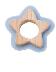 Saro Baby Jucarie naturala pentru dentitie Star Bleu (1704-B) - bebes