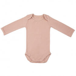 Timboo Body cu Maneca Lunga, din Bambus Misty Rose 62-68 (TM-BSX62-531)