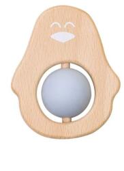 Saro Baby Jucarie naturala pentru dentitie Pinguin Bleu (1708-B) - bebes