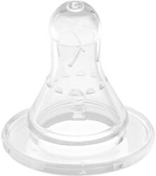 Lulabi Set tetine de silicon cu flux variabil Lulabi 8090004 (cv-8090004_Transparent)