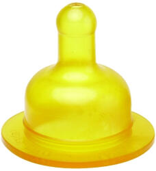 BebeduE Set tetine latex cu flux lent, 2 buc BebeduE 57031 (cv-57031_Transparent)