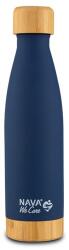 NAVA Sticla termoizolanta calatorii bambus Nava 500 ml navy (10-016-003)