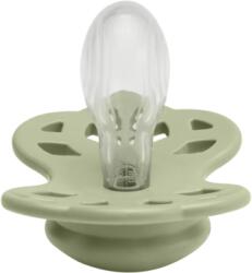 BIBS - Suzeta Infinity Silicon, tetina simetrica, 6 luni +-Sage (442250C)