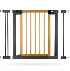Nukido Poarta siguranta 76-104 cm Nukido - Metal + Lemn (ed-EDI718200)