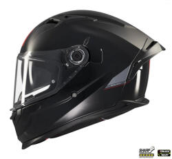 MT Helmets Casca moto integrala MT Braker SV A1 - Pinlock Ready, Ochelari Soare Integrati - HIRP ECE 22.06 5, SHARP (MT-CBR44M-BKL)
