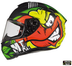 MT Helmets Casca moto integrala MT Targo Truck A2 - Galben Fluor - Vizibilitate Maxima, ECE DOT (MT-CTA02XS)