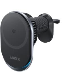 Anker Incarcator Auto Wireless Anker Prime MagGo AirCool, Qi2 25W, TEC Cooling, pentru grila de aerisire pentru iPhone seria 12-17, Negru (B2933H11) - voipshop