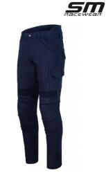 SM Racewear Pantaloni moto textili SM Racewear Cargo - Barbati - Urban Touring - Protectii CE - Intarituri Kevlar in zonele critice - Diverse culori (PTC009-32A)