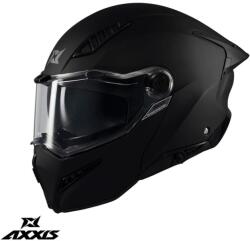 AXXIS Casca modulabila (flip-up) Axxis GhostFighter SV A1 negru mat (ochelari soare integrati) Pinlock Ready - tip viziera: MT-V-36 (AX-CGH88M)