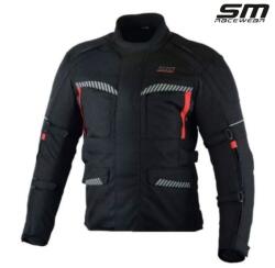 SM Racewear Geaca moto textila Highland SM Racewear - 4 Sezoane, Impermeabila si Ventilata, cu Protectii CE (GTH016-LR)