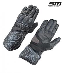SM Racewear Manusi moto SM Racewear Akira - piele bovina dublata, protectii compozite extinse si sistem dublu de inchidere, diverse culori (MPA061-XLG)