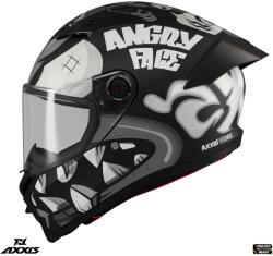 AXXIS Casca integrala Axxis Fenix Angry Face B2 negru mat - tip viziera: MT-V-31B - DKS429 (AX-CFE87S)
