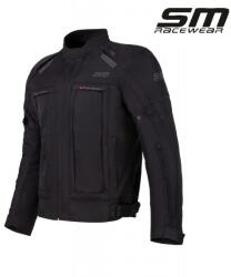 SM Racewear Geaca moto textila SM Racewear Maestro - Barbati - 4 Sezoane - Impermeabila, Captuseala termica si Protectii CE - Gri Negru (GTM001-LN)