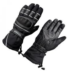 SM Racewear Manusi moto SM Racewear Titanus - piele naturala dublata, membrana waterproof, izolatie Thinsulate si elemente reflectorizante (MPC063-L)