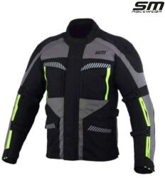 SM Racewear Geaca moto textila Highland SM Racewear - 4 Sezoane, Impermeabila si Ventilata, cu Protectii CE (GTH016-MNE)