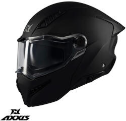 AXXIS Casca modulabila (flip-up) Axxis GhostFighter SV A1 negru mat (ochelari soare integrati) Pinlock Ready - tip viziera: MT-V-36 (AX-CGH88L)