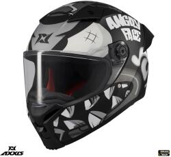 AXXIS Casca integrala Axxis Fenix Angry Face B2 negru mat - tip viziera: MT-V-31B - DKS429 (AX-CFE87XL)
