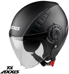 AXXIS Casca Axxis model Metro S A1 negru mat (open face) - omologare noua ECE 22.06 - tip viziera: MT-V-26B (AX-CME89L)