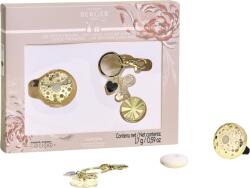 Maison Berger Paris Difuzor de parfum pentru mașină Ophelia auriu cu breloc și rezervă Liliflora (7888)
