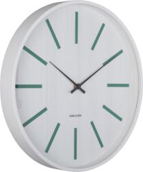 Karlsson Ceas de perete Arruga Retro, alb-verde (KA6144GR)
