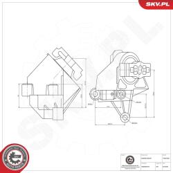ESEN SKV Suport motor ESEN SKV 75SKV282 (75SKV282)