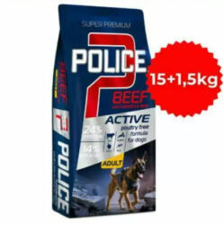 Police Adult Hypoallergenic beef with carrots & rice 15 kg