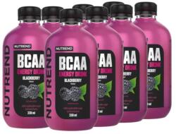 Nutrend BCAA Energy Drink, Blackberry - 8 x 330 ml
