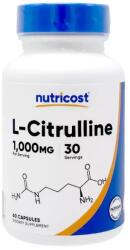 Nutricost L-Citrulline 1000 mg 60 kapszula