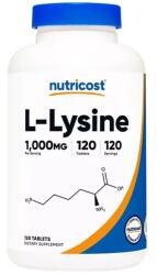 Nutricost L-Lysine Tablets 120 tabletta - whey-protein