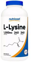 Nutricost L-Lysine Tablets 240 tabletta