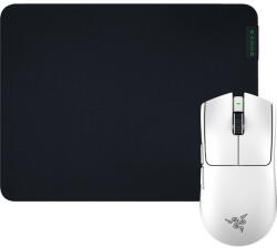 Razer Mouse pad RAZER Mouse gaming Wireless Razer Viper V3 Pro + Gigantus M Hero Bundle, 35000 DPI, 6 butoane programabile Alb (L1143154) Mouse pad
